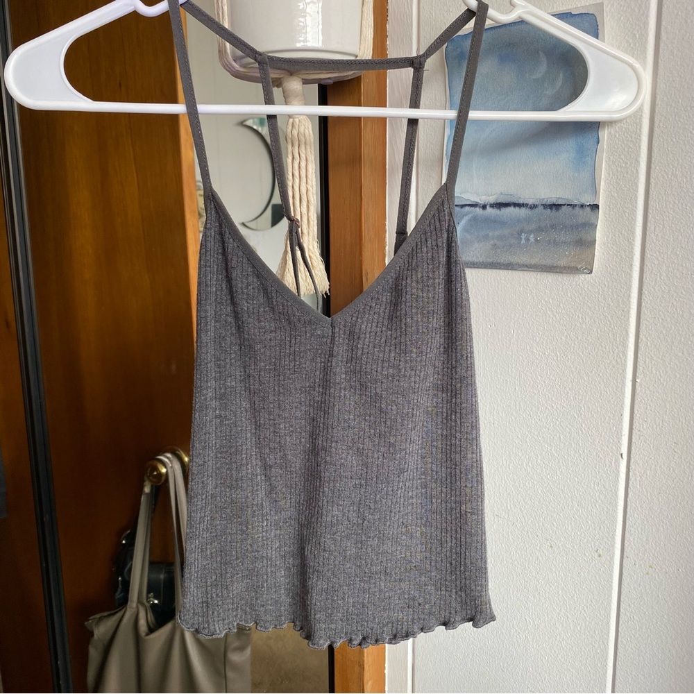 Fashion Nova Gray Cami Top